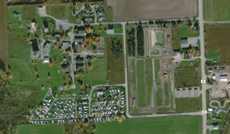 Port Austin Air Force Station - 2022 Aerial